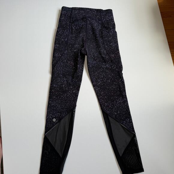 LULULEMON | Gait Keeper 7/8 Leggings in Cristalline Multi Galaxy Print | 4 - Picture 4 of 6